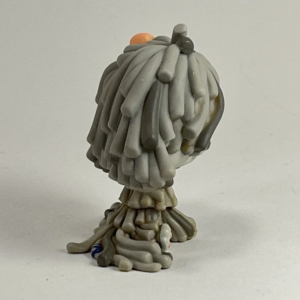 Littlest‎ Pet Shop #1458 Komondor Gray Shaggy Mop Sheepdog Kids LPS Vintage